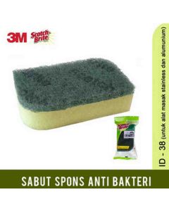 Katalog alat-alat kantor 3M Scotch Brite,  3M Scotch Brite Bacteria-Free Heavy Duty Scourer harga normal 7900 di Supplier Alat Tulis Bina Mandiri Stationery
