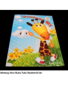 Jual Alat Alat Kantor & Sekolah Bintang Obor Buku Student 92 lbr Di Toko Alat Tulis Grosir Bina Mandiri Stationery
