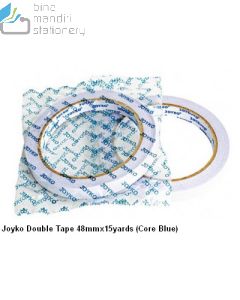 Jual Double Tape Selotip Kertas Joyko Double Tape 48mmx15yards (Core Blue) terlengkap di toko alat tulis