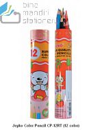 Contoh Joyko Color Pencil CP-12RT (12 color) Pensil Gambar 12 Warna merek Joyko