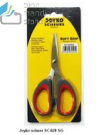 Contoh Gunting Serbaguna Kertas dan Kain Joyko Scissors SC-828 SG (Soft Grip) merek Joyko